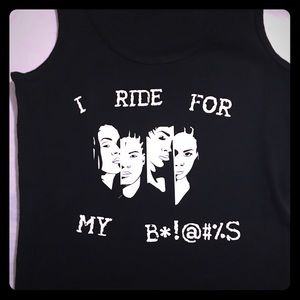 “I RIDE FOR MY BITCHES” Tank Top
